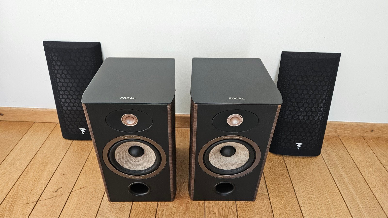 Enceintes Focal Aria 906 (couleur noyer), TV, Hi-fi & Vidéo, Enlèvement