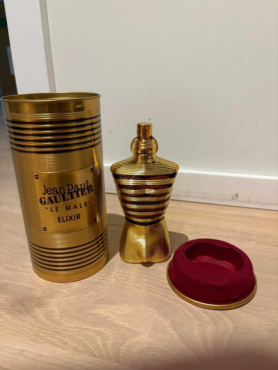 Jean Paul Gaultier le Male elixir, Collections, Enlèvement ou Envoi, Neuf, Bouteille de parfum, Plein
