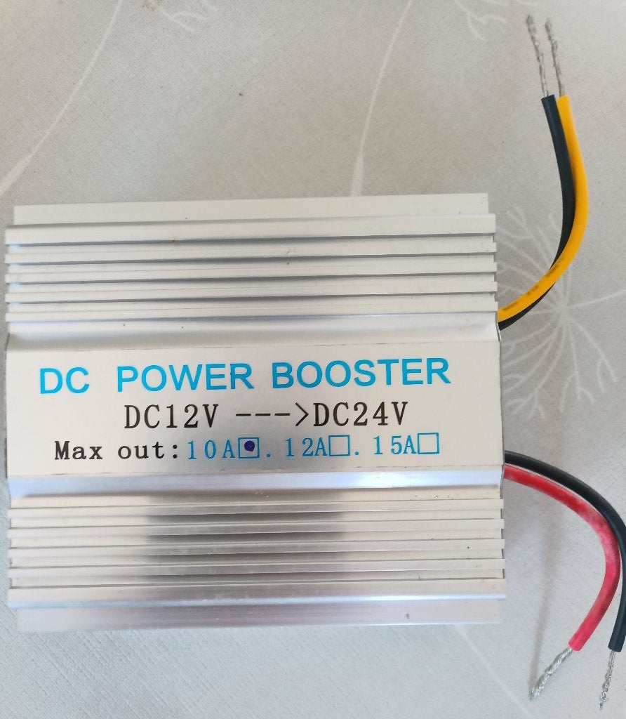 Omvormer 12v DC naar 24v DC 10A, Ophalen of Verzenden, Nieuw