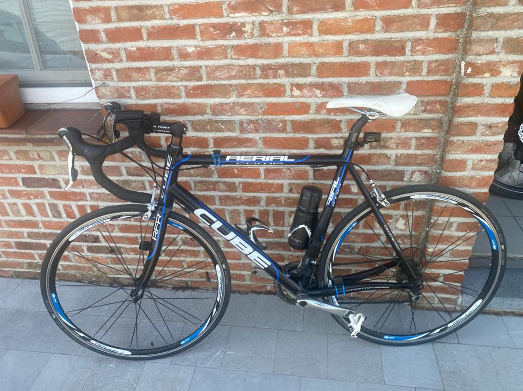 Cube racefiets met tacx rollen, Ophalen, Zo goed als nieuw