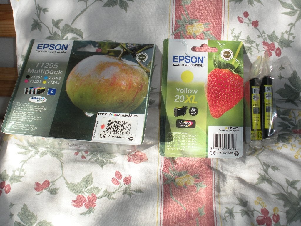 EPSON T1295/29XL inktpatronen (vers) Ultra-hoeveelheid, Computers en Software, Ophalen of Verzenden, Nieuw, Cartridge, Epson