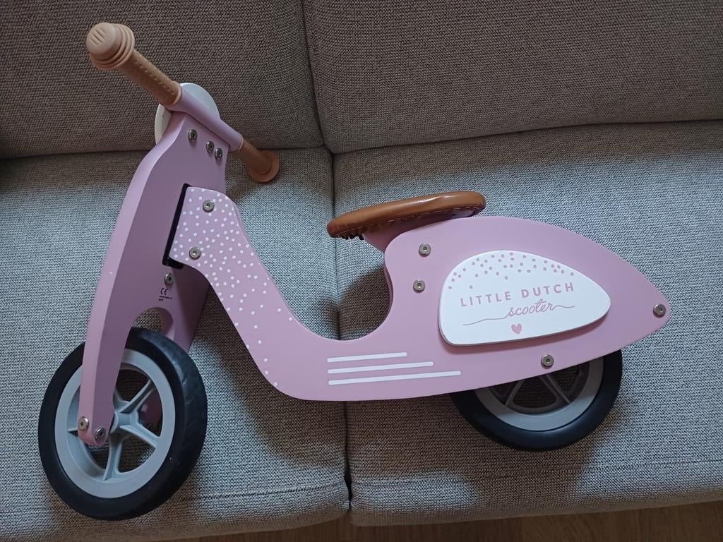 Loopfiets, Ophalen, Loopfiets