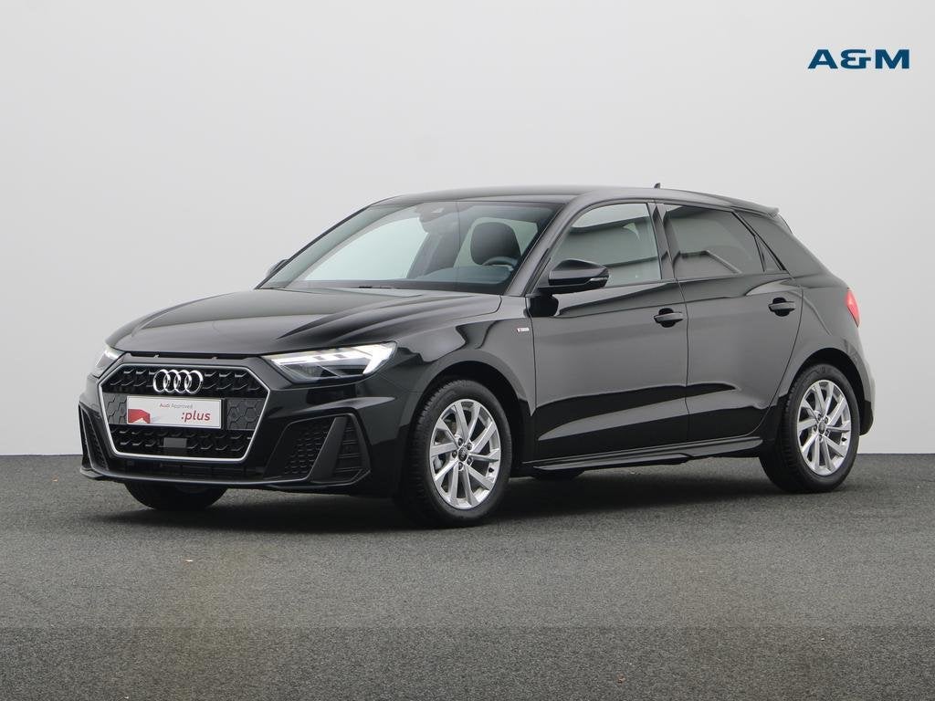 Audi A1 Sportback A1 Sportback 25 TFSI Sport Edition, Auto's, Audi, A1, Zwart, Handgeschakeld, Navigatiesysteem