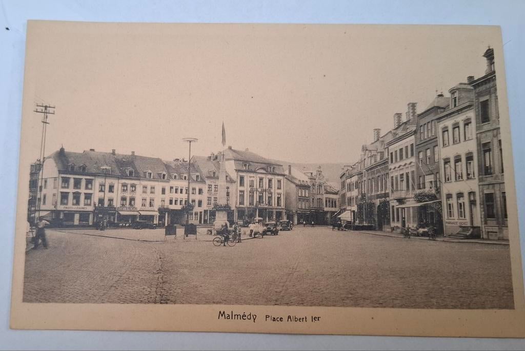 Malmédy, place Albert Ier, Collections, Cartes postales | Belgique, Enlèvement ou Envoi, Non affranchie, Liège