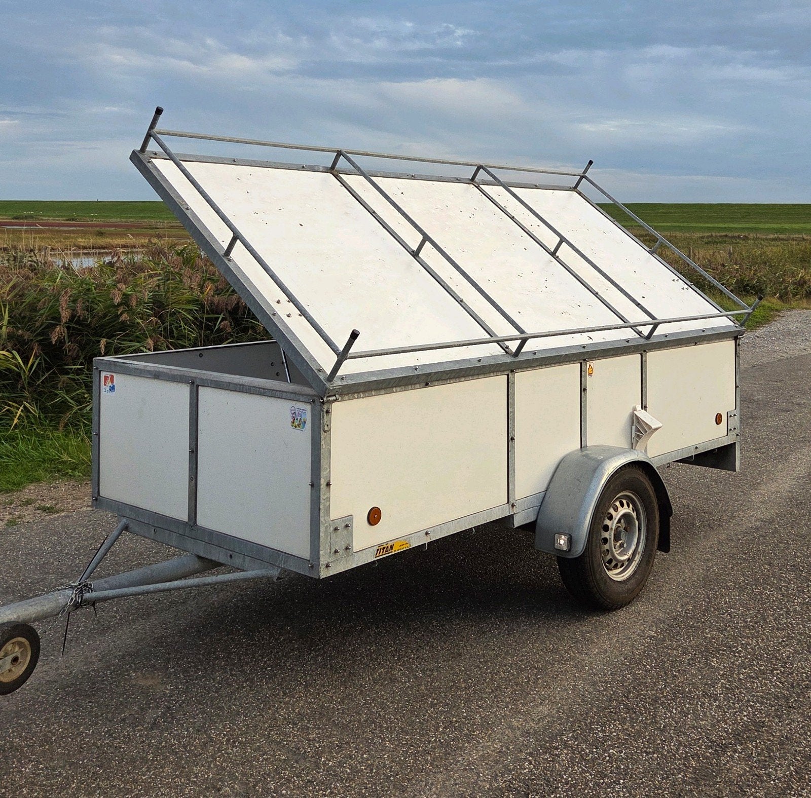 Fourgon à bagages | 300 x 135 Unique ! | Remorque de camping, Enlèvement