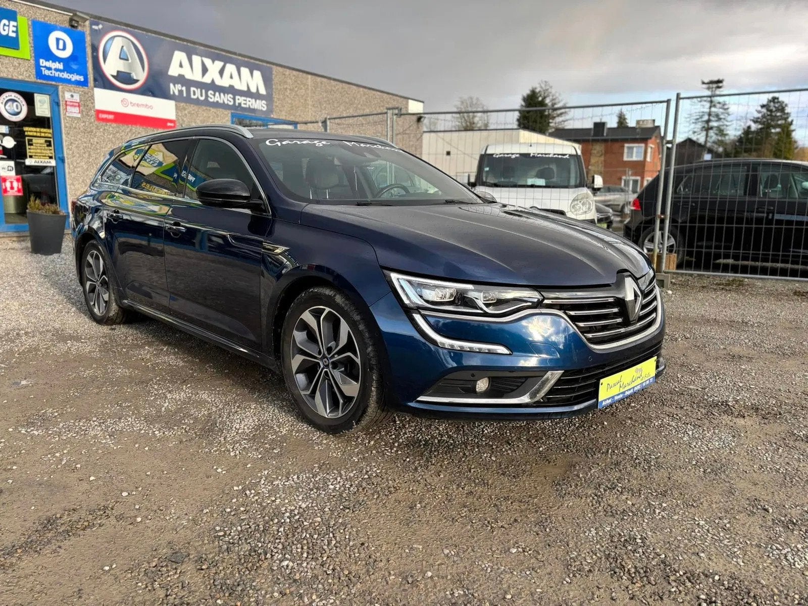 Renault Talisman (bj 2020, automaat), Auto's, Automaat, Blauw, Leder, 5 deurs