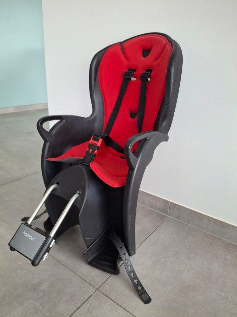 Kinderzitje Hamax Kiss, Fietsen en Brommers, Ophalen, Achterzitje, 0 t/m 18 kg, Hamax