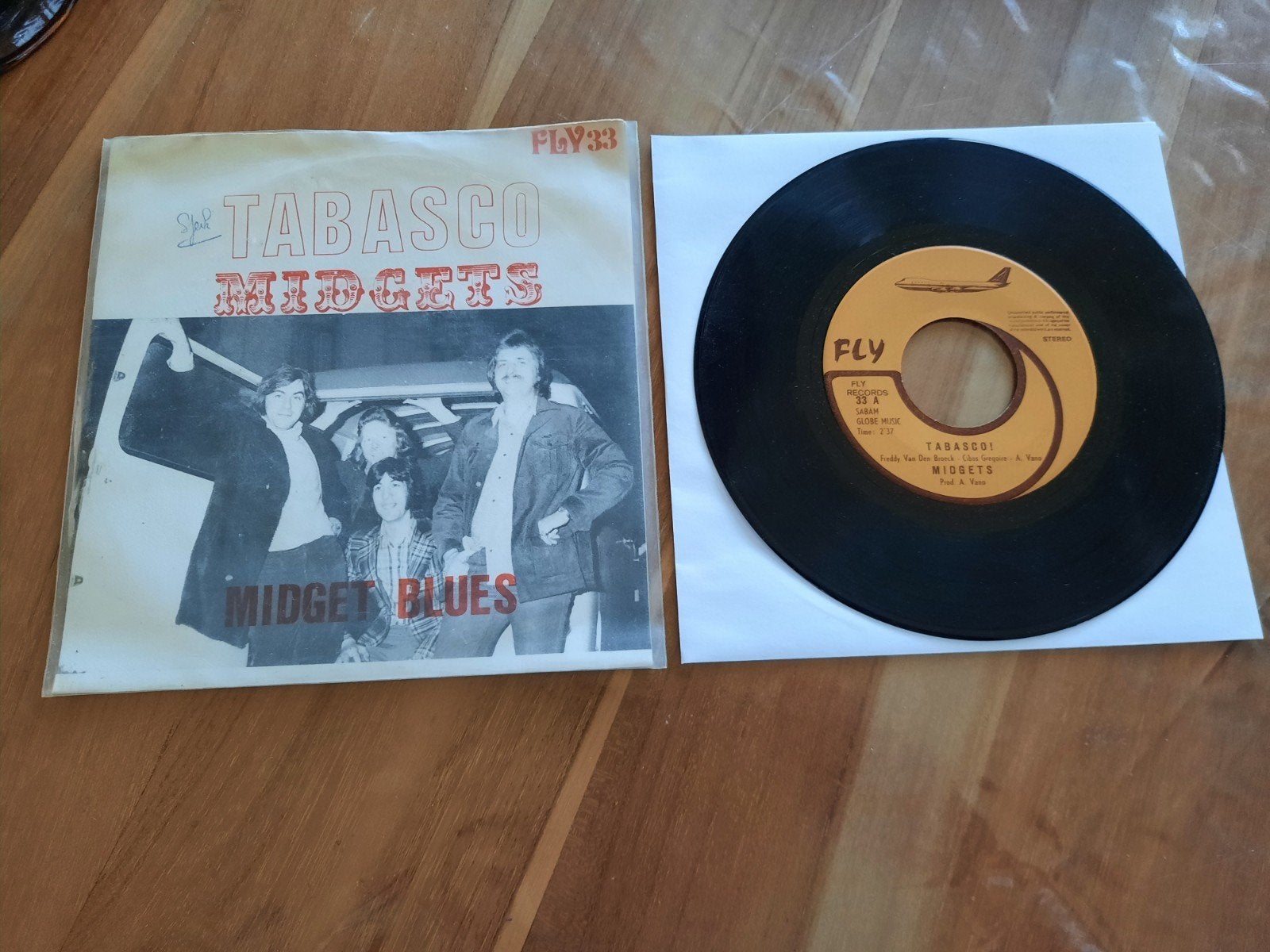 Midgets. Tabasco-Midgets blues., Ophalen of Verzenden