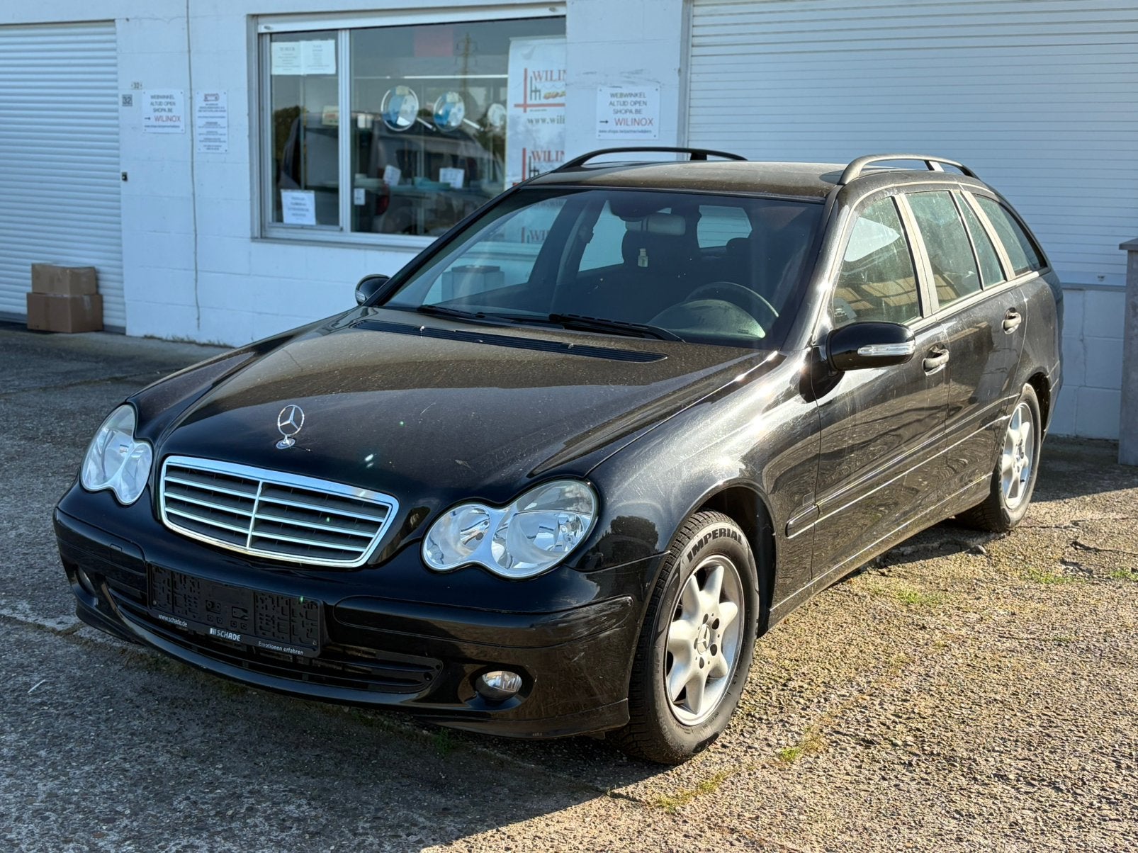 MERCEDES C180 KOMPRESSOR Automaat START NIET NE DEMARRE PAS, Auto's, Automaat, Bedrijf, 5 deurs, Euro 4