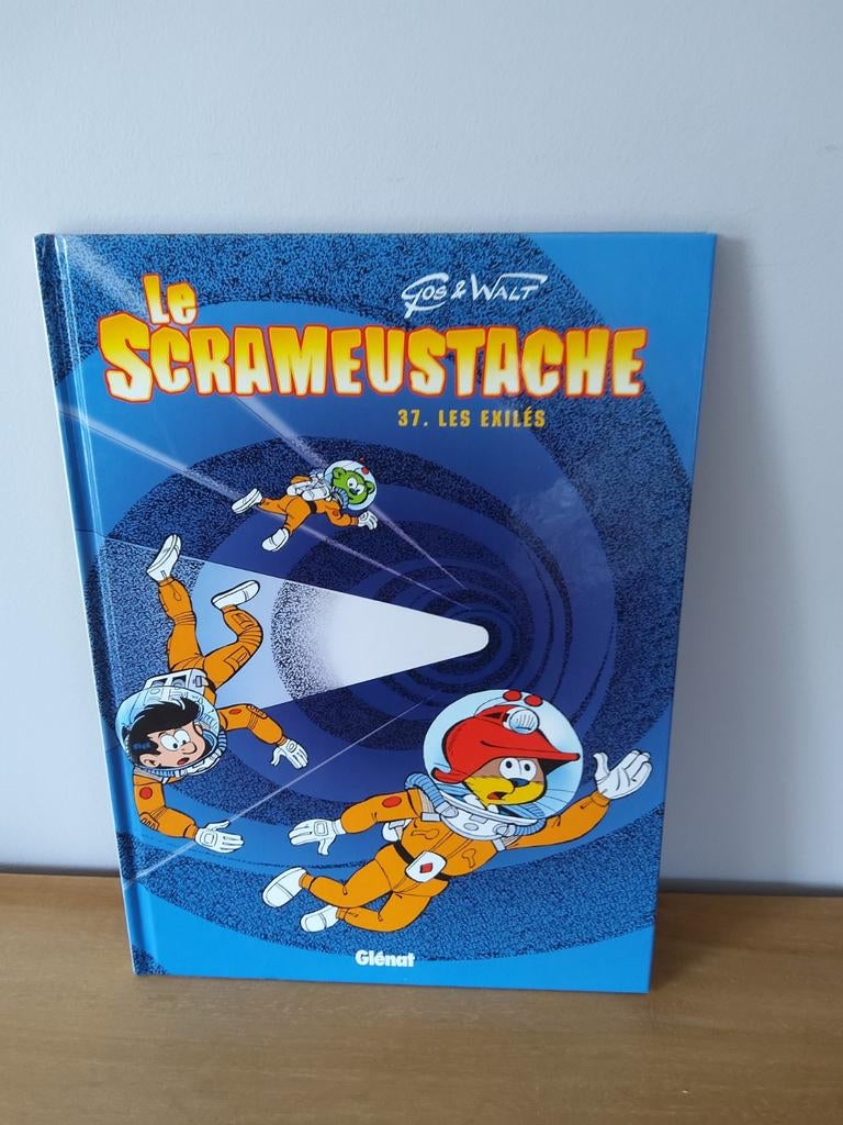 Le Scrameustache - tomes 37 et 38 dédicacés - Gos & Walt, Enlèvement ou Envoi, Comme neuf, Gos