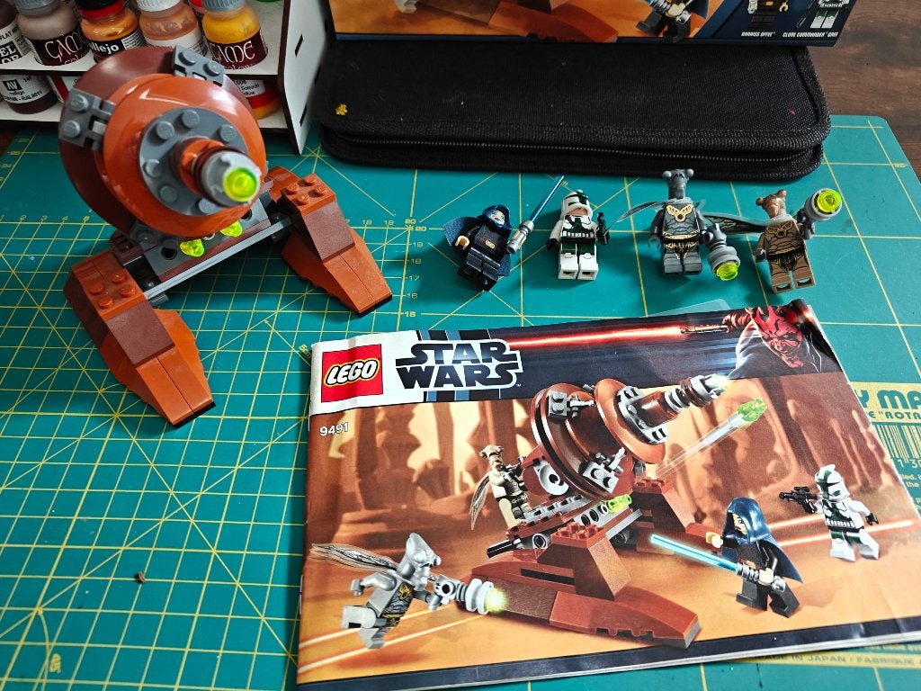 Lego star wars geonosian Cannon 9491, Kinderen en Baby's, Inclusief instructies, Star Wars, Verzenden, Lego