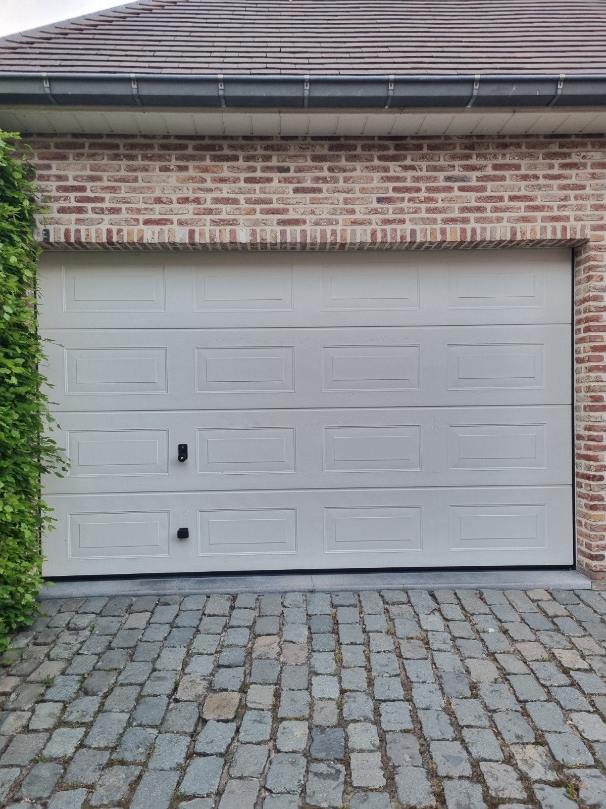 automatische sectionaalpoort Hörmann, 3,5 x 2,15 m, Doe-het-zelf en Bouw, Ophalen, Gebruikt, 120 cm of meer, Overige typen
