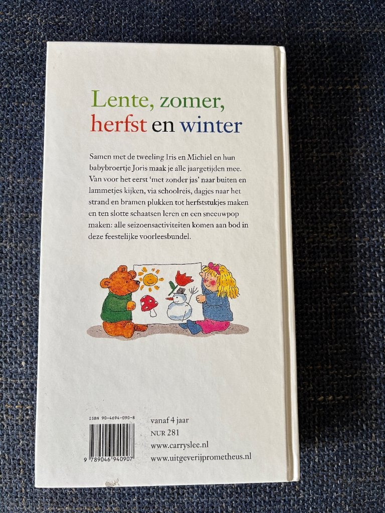 Lekker weertje koekepeertje jaar Iris Michiel Carry Slee, Jongen of Meisje, Carry Slee, Ophalen of Verzenden, Zo goed als nieuw