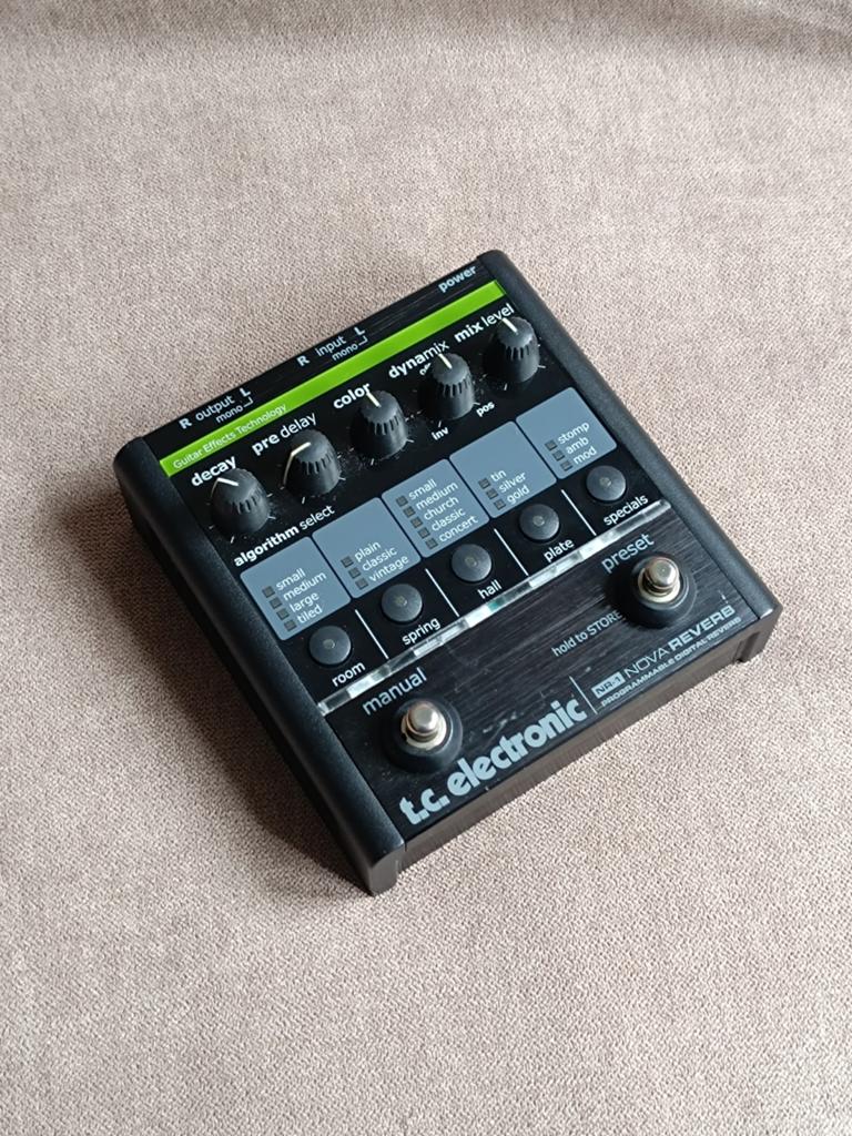TC Electronic Nova Reverb, Muziek en Instrumenten, Effecten, Ophalen of Verzenden, Reverb