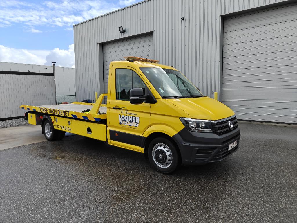 Volkswagen Crafter Takelwagen C rijbewijs, 90 kW, Volkswagen, Geel, Bedrijf