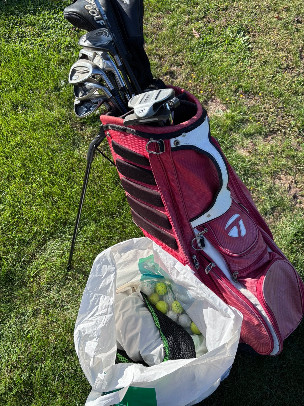 Complete golfset – TaylorMade golftas en meer, Enlèvement, Utilisé, Set, Callaway