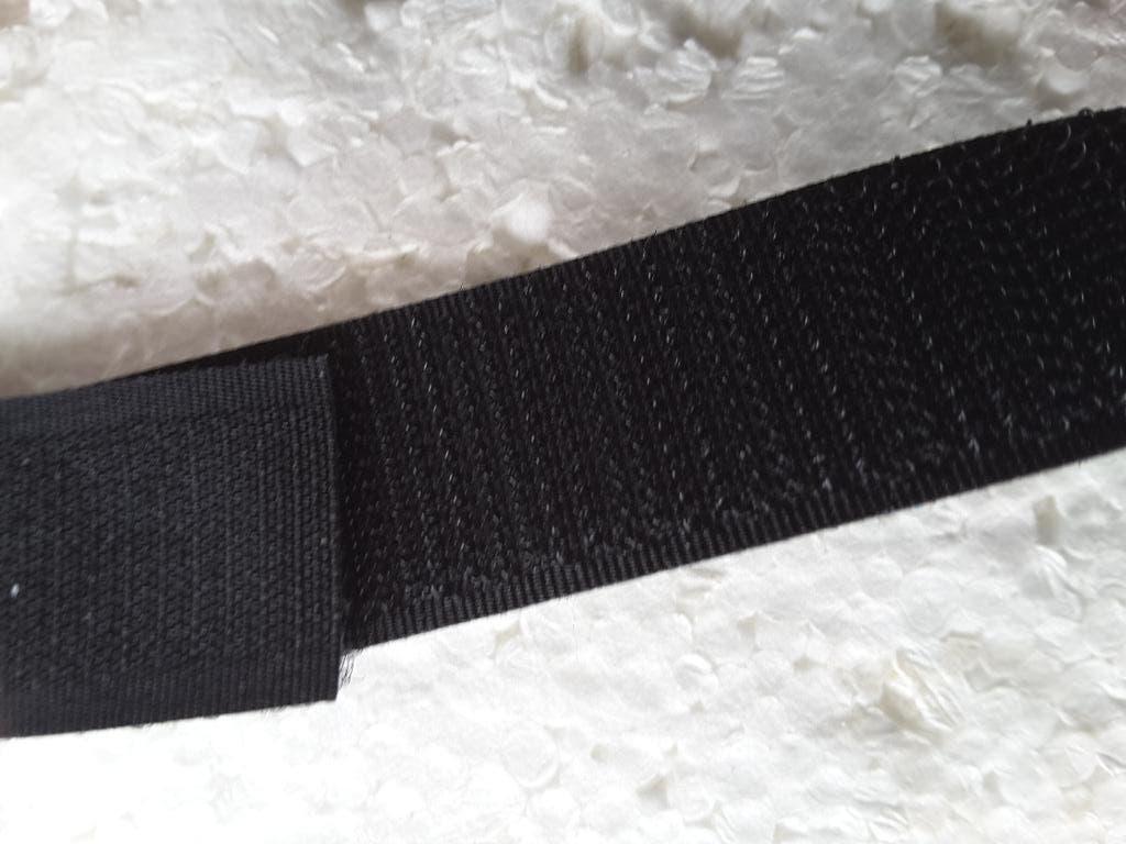 Velcro ruban auto agrippant noir 20 mm à coudre, Hobby & Loisirs créatifs, Enlèvement ou Envoi, Neuf, Ruban, Bande ou Élastique