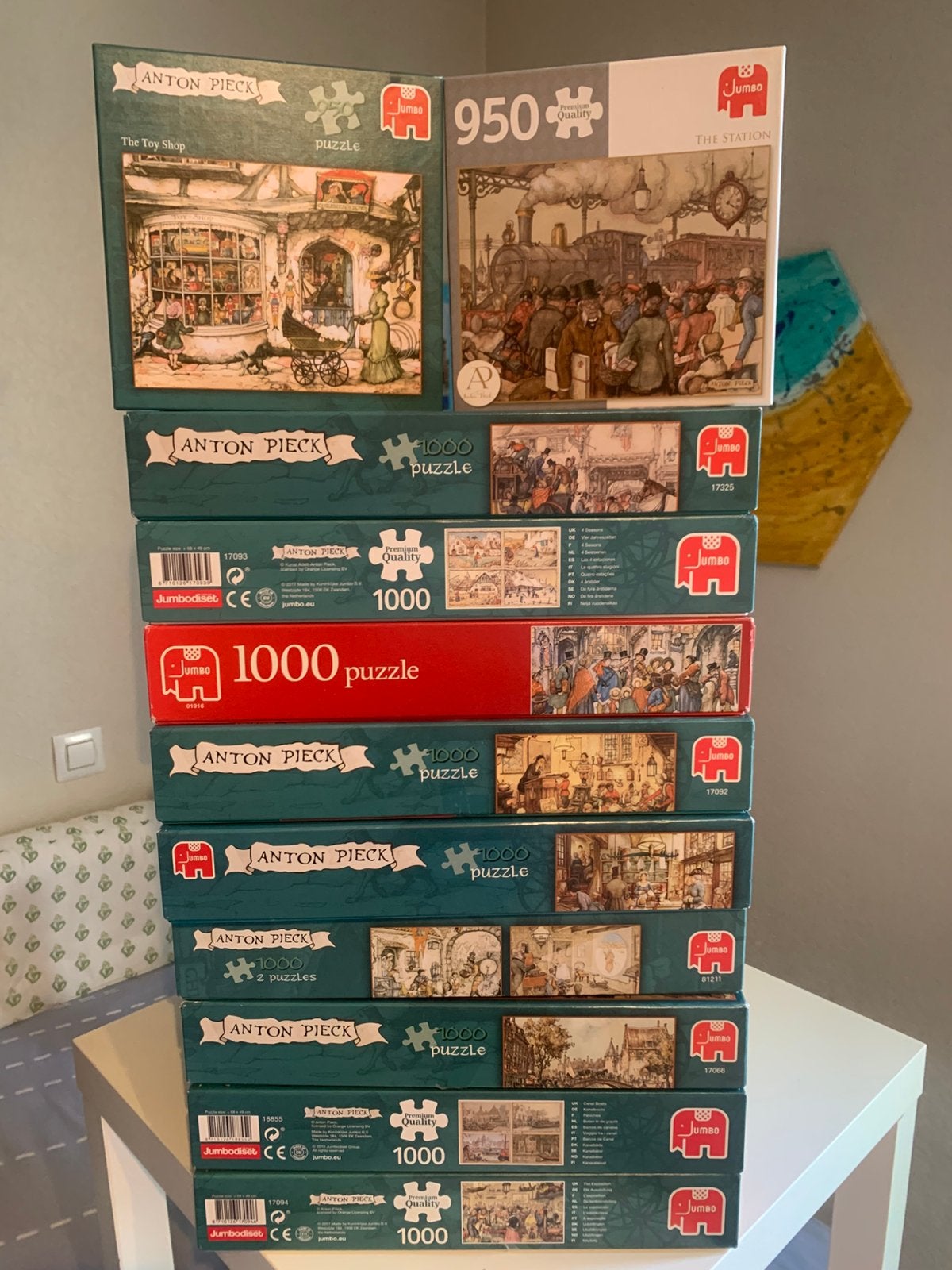 Puzzel Anton Pieck, Hobby en Vrije tijd, Ophalen, Zo goed als nieuw