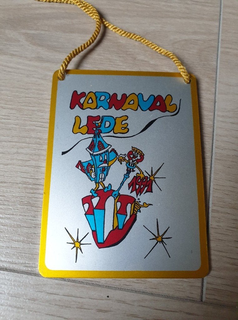Karnaval medaille Lede 1991, Postzegels en Munten, Ophalen of Verzenden