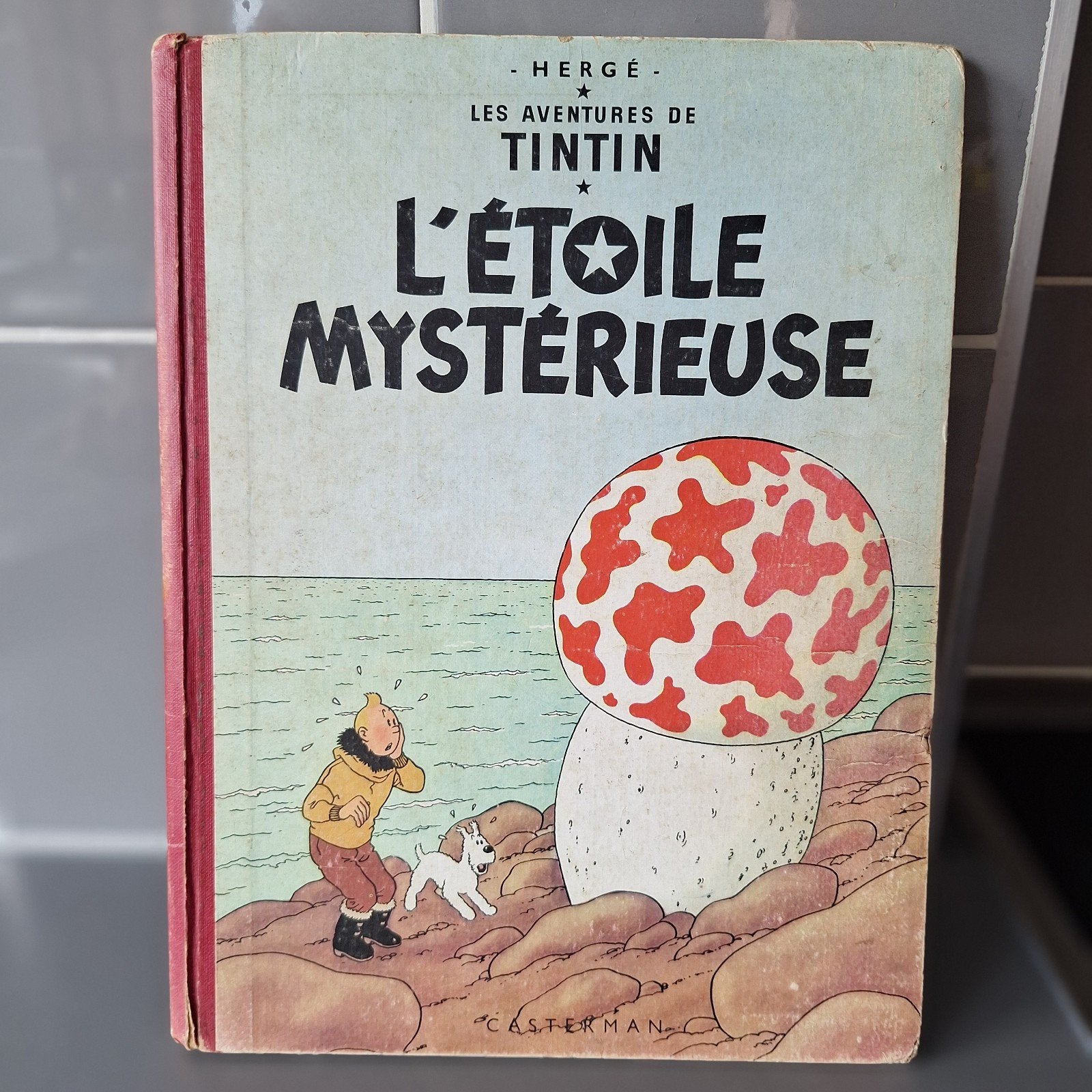 BD Tintin "l'étoile mystérieuse" édition 1957, Enlèvement, Utilisé