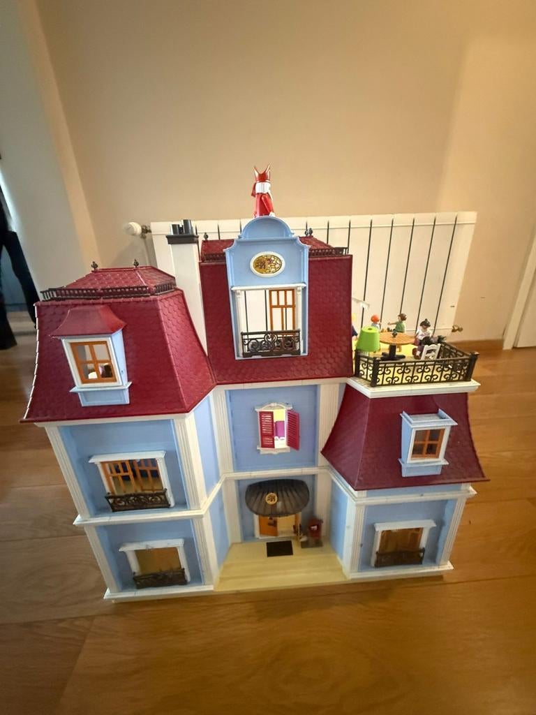 Speelmobielhuis met accessoires en sneeuwpoppen, Ophalen, Accessoires