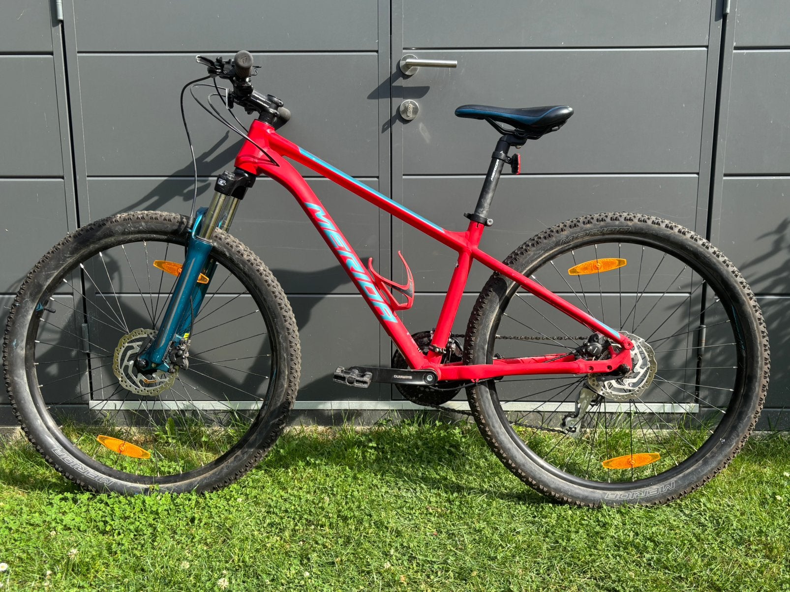 Merida Big Seven 20 Mountainbike 15 inch Rood/Blauw 2021, Vélos & Vélomoteurs, Vélos | VTT & Mountainbikes, Enlèvement, Utilisé