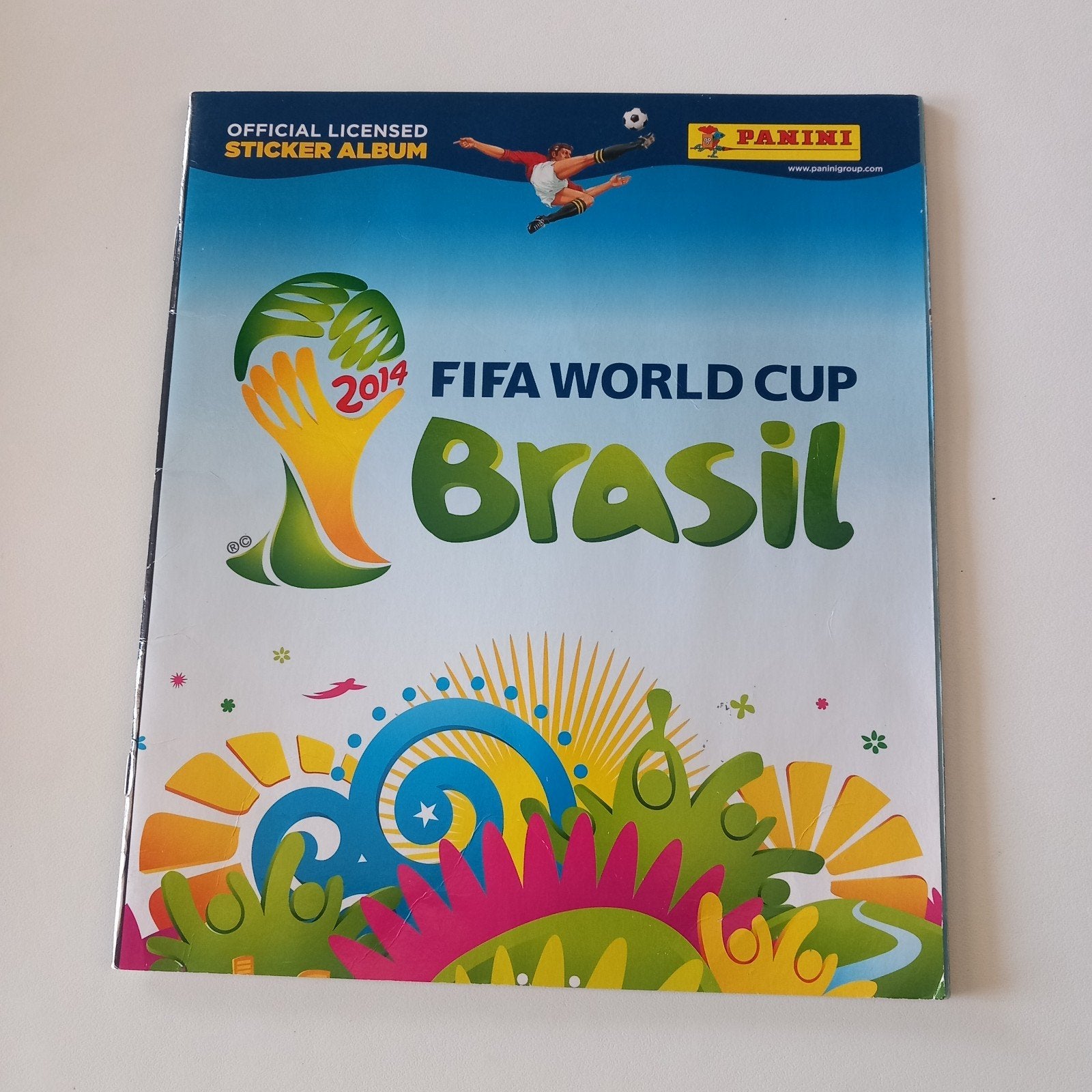 Wk 2014 Brasil panini album met 130 stickers, Ophalen of Verzenden