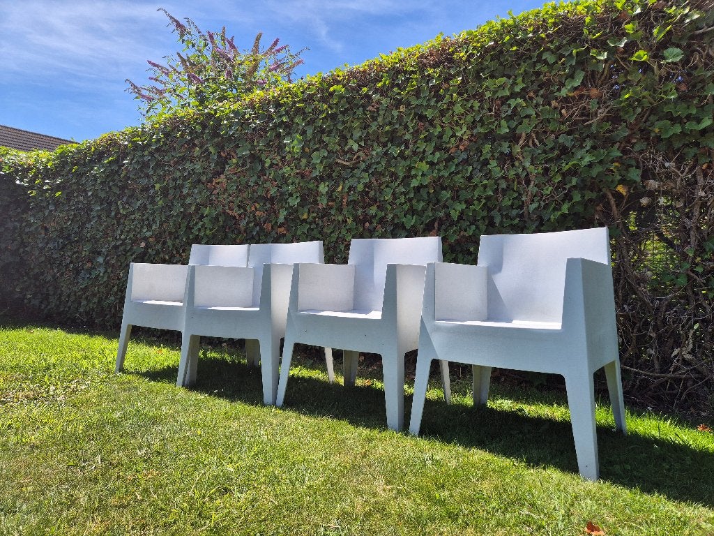 Driade Toy stoel door Philippe Starck, Ophalen, Gebruikt, Kunststof, Stapelbaar