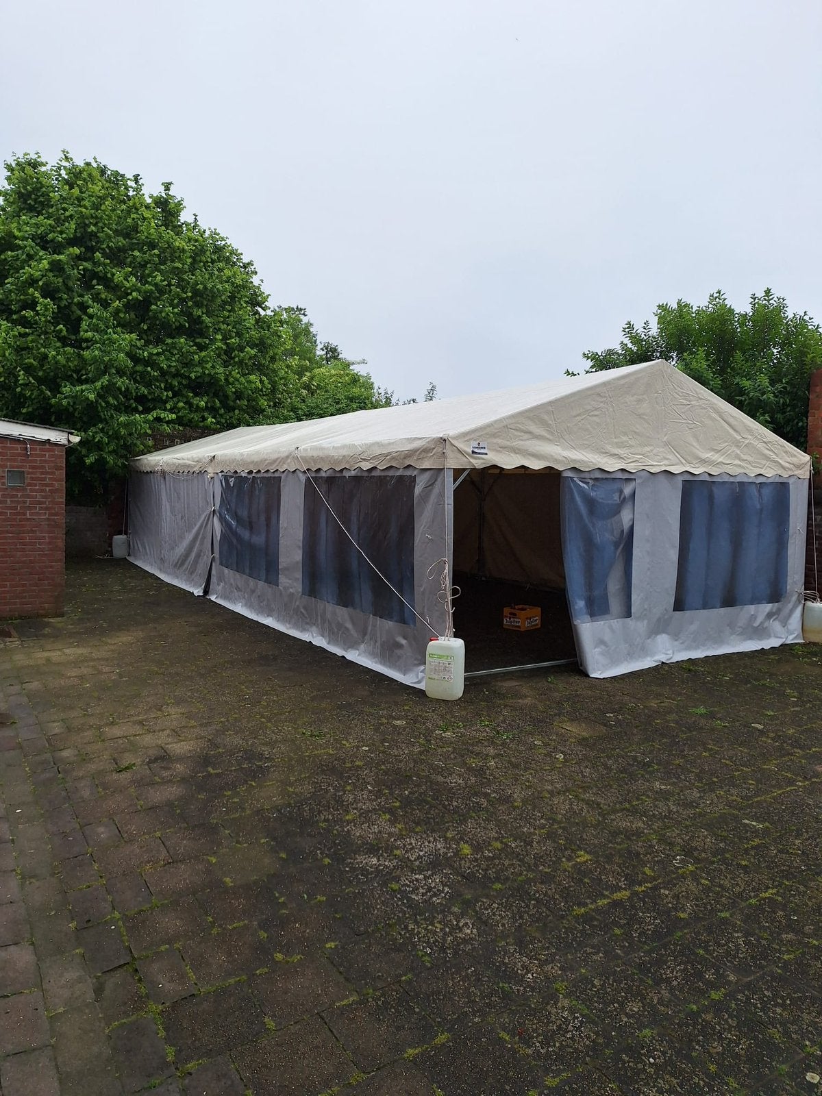 Location tonelle 5x6m, Jardin & Terrasse, Tonnelles, Tente de réception, Pliable, Enlèvement, 2 mètres ou plus