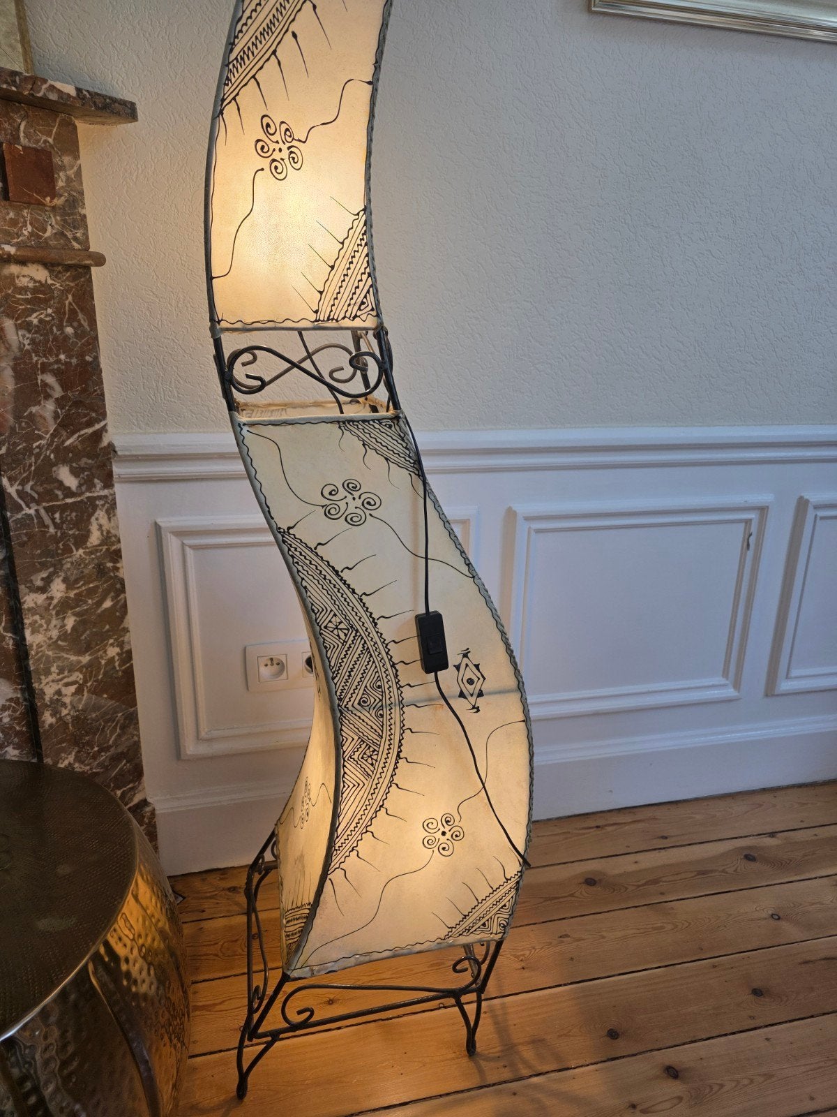 Lampe orientale, Enlèvement