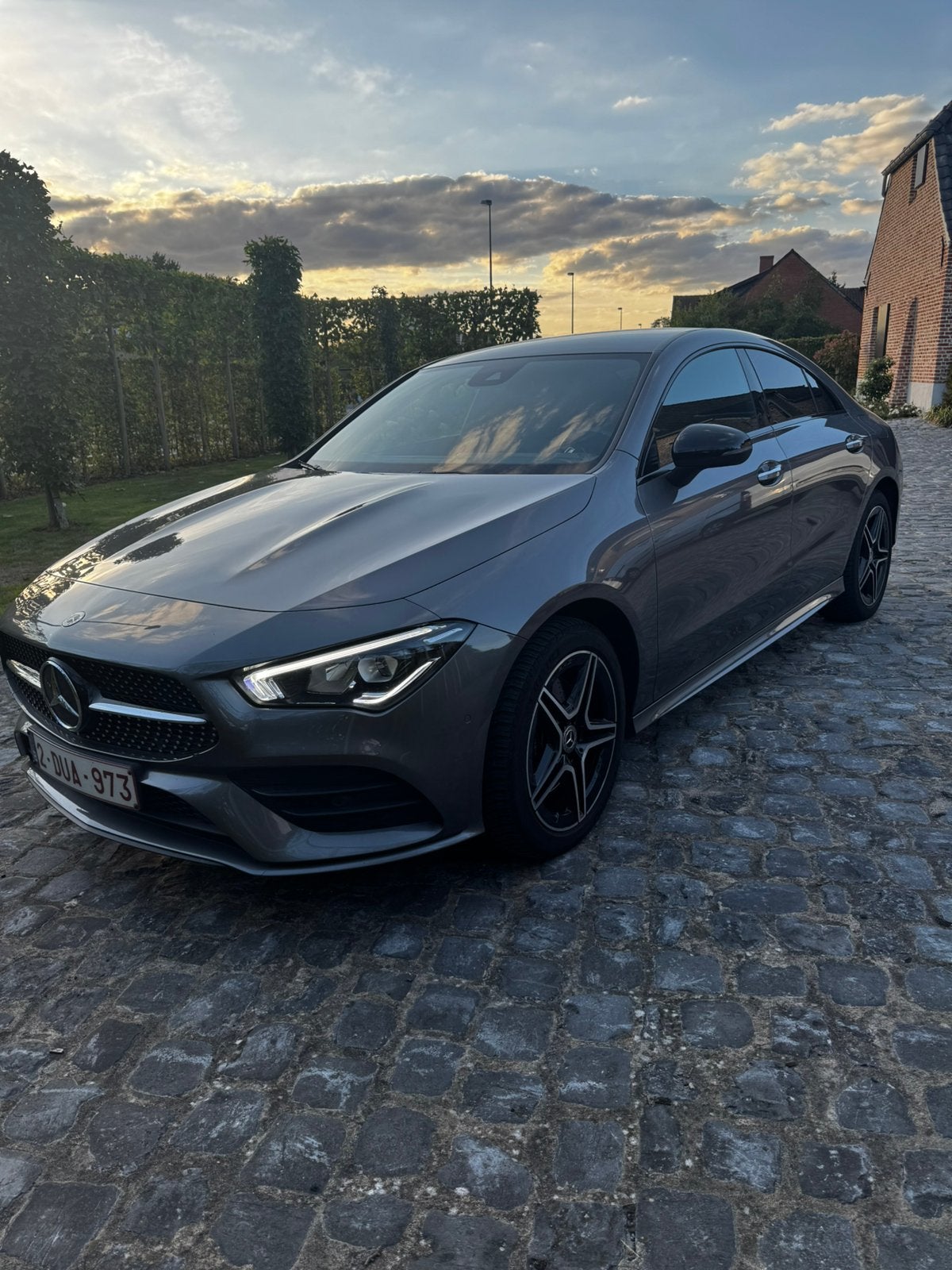 Mercedes-Benz CLA250e Coupé AMG Line | Nightpakket | 04/2023, Autos, Achat, Euro 6, Alcantara, Noir