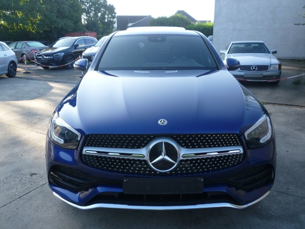 Mercedes GLC COUPE 200 CDI, Auto's, 4 cilinders, Blauw, Bedrijf, Diesel