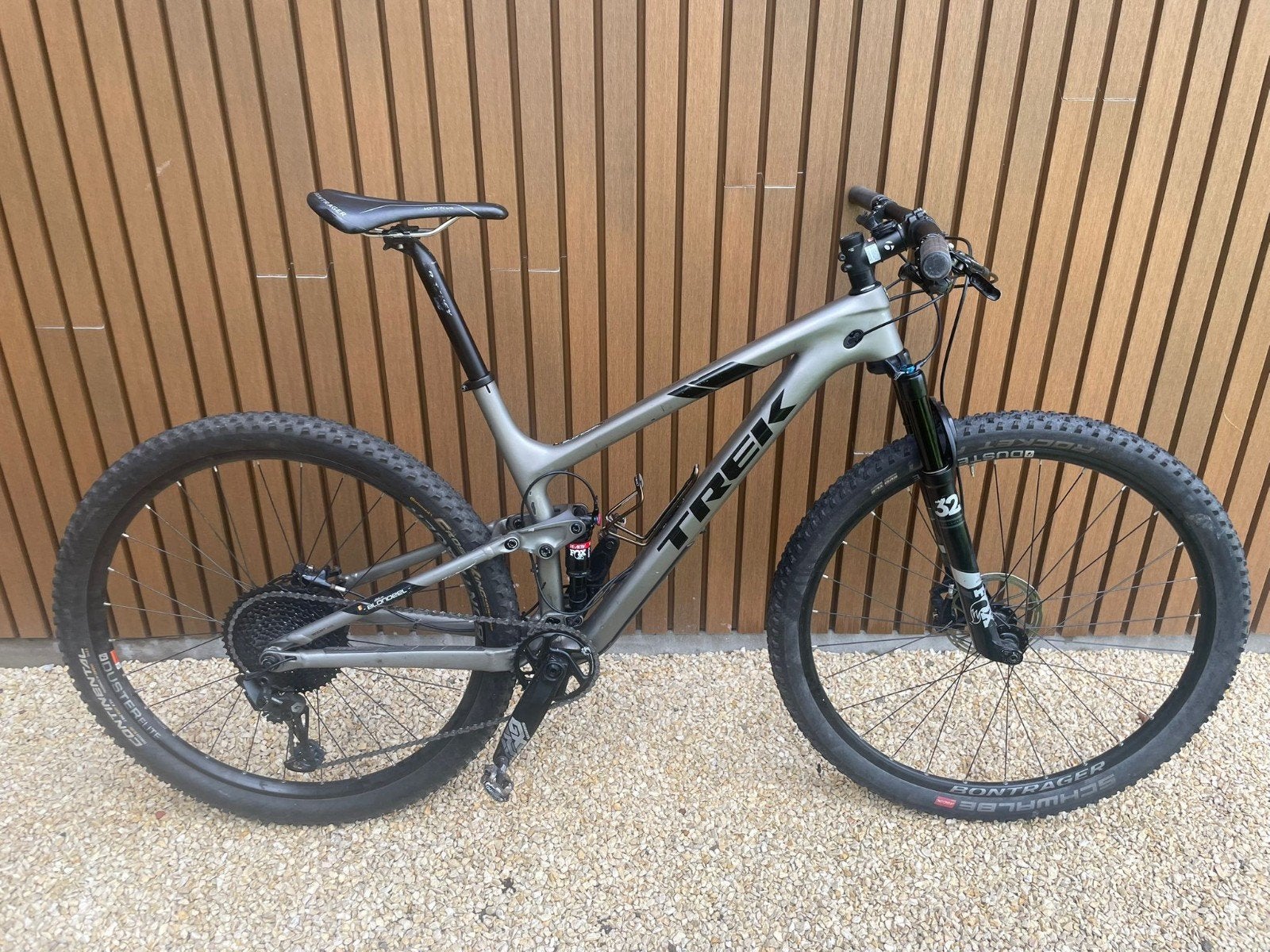 Trek Top Fuel 9.7 Carbon Full Suspension MTB – Maat M/L, Ophalen, Gebruikt, Schijfrem, Trek