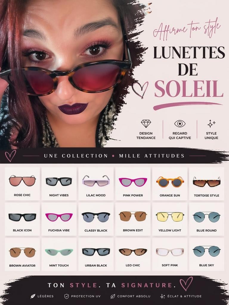 Lunette de soleil  et priduits bien etre, Ophalen of Verzenden