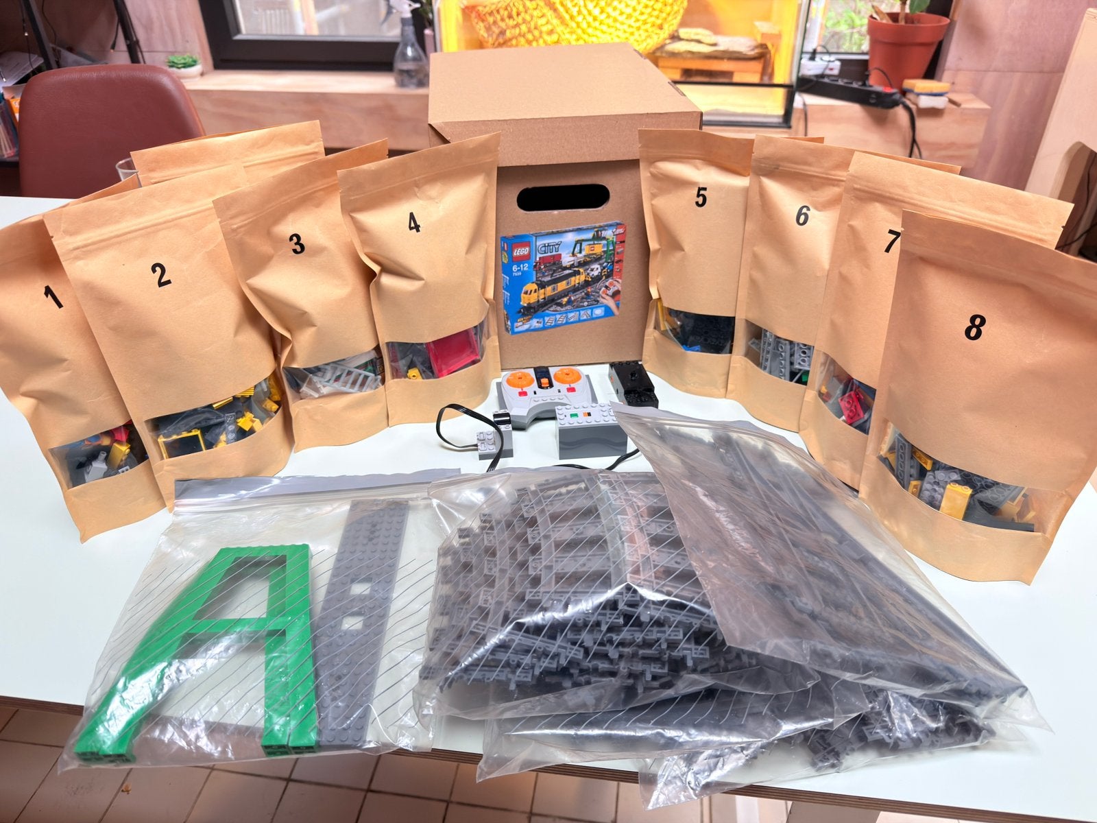 Lego City 7939 - volledig en uitgesorteerd, Kinderen en Baby's, Speelgoed | Duplo en Lego, Gebruikt, Lego, Complete set, Compleet