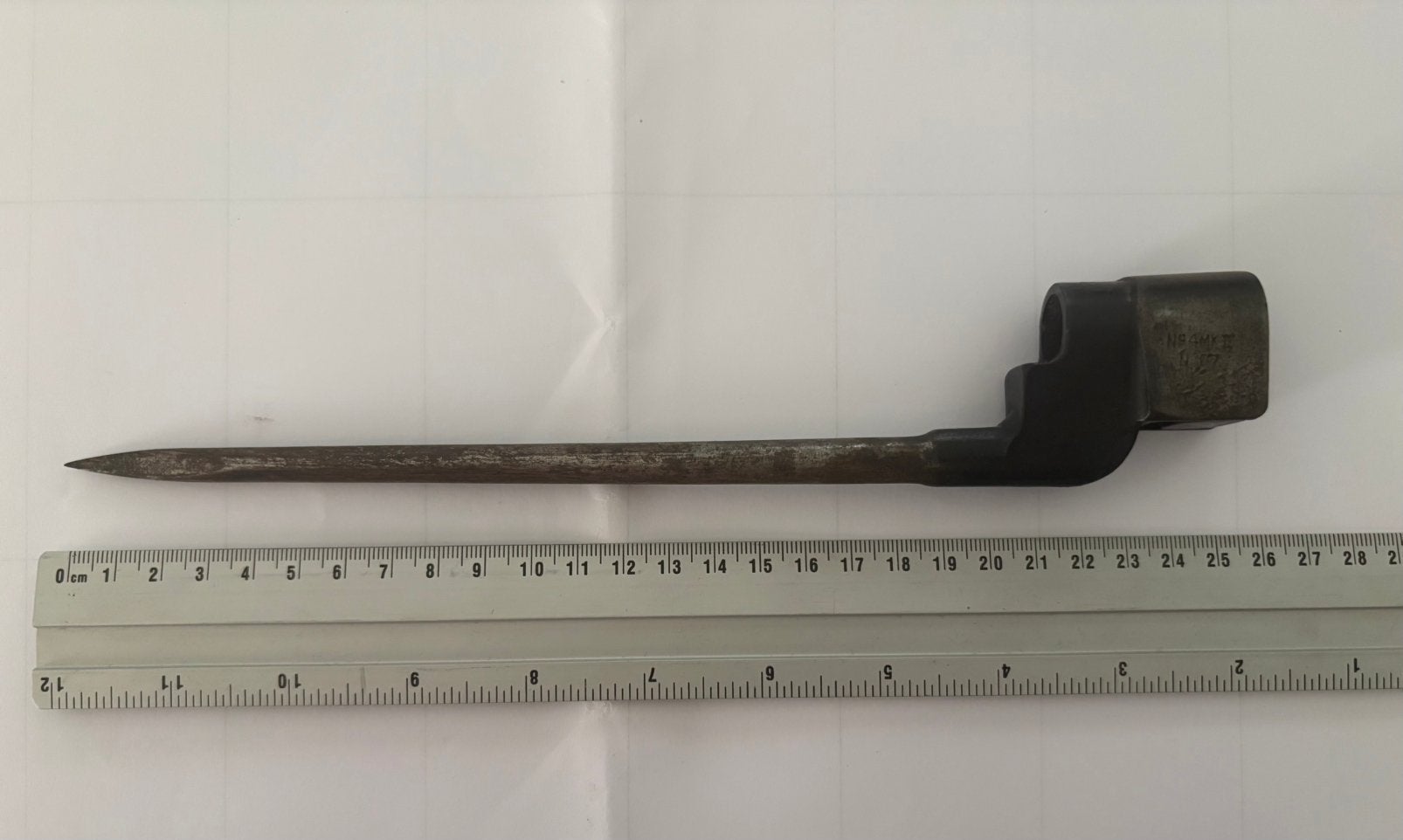 Spike bajonet Nr. 4 MK II met schede, Verzamelen, Ophalen, Landmacht, Mes of Dolk
