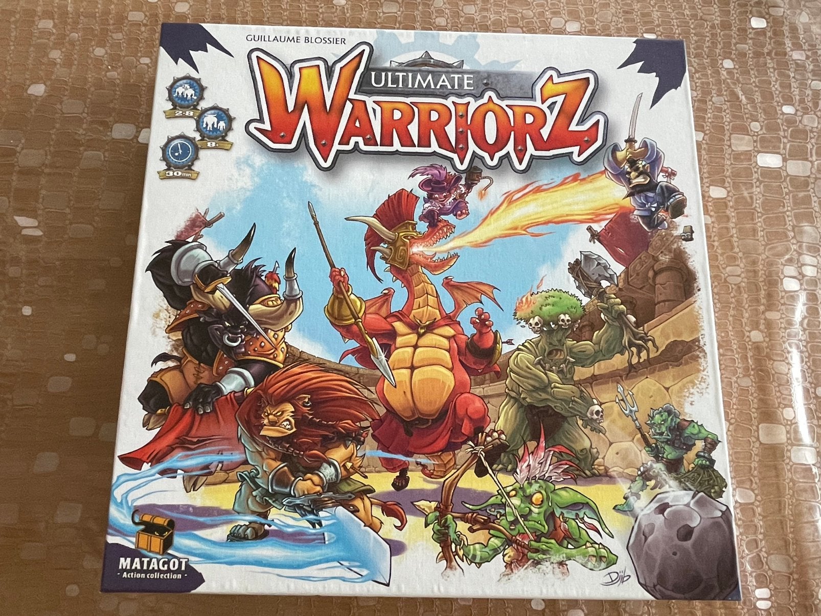 Jeu de société Ultimate Warriorz, Hobby & Loisirs créatifs, 1 ou 2 joueurs, Enlèvement ou Envoi, Neuf