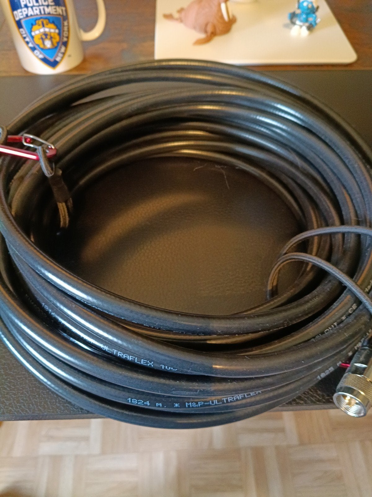 18m câble HF coaxial Ultraflex monté par WIMO. DE, Enlèvement ou Envoi, Neuf, Antenne