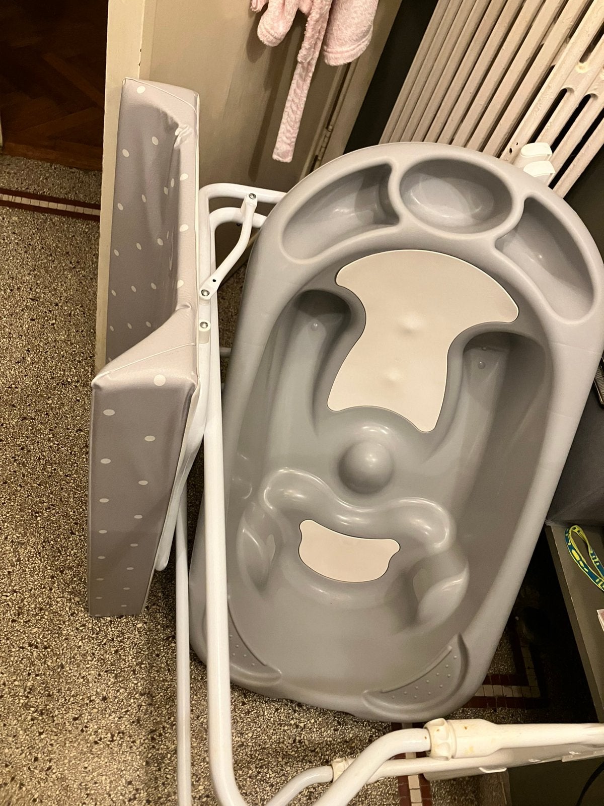 Baignoire bebe, Enlèvement, Utilisé
