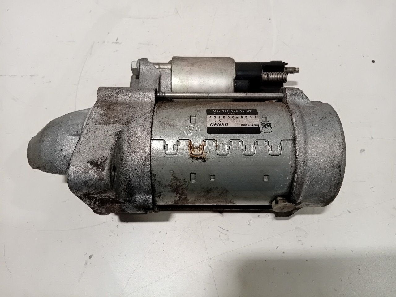 Startmotor Mercedes-Benz Vito, Onderdelen@venauto.nl, Van der Ven Autorecycling B.V., Ettenseweg 76, 4706 PB Roosendaal, The Netherlands