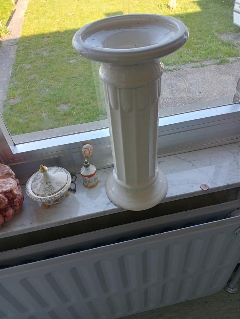 Witte zuil, Huis en Inrichting, Woonaccessoires | Zuilen en Pilaren, Ophalen of Verzenden