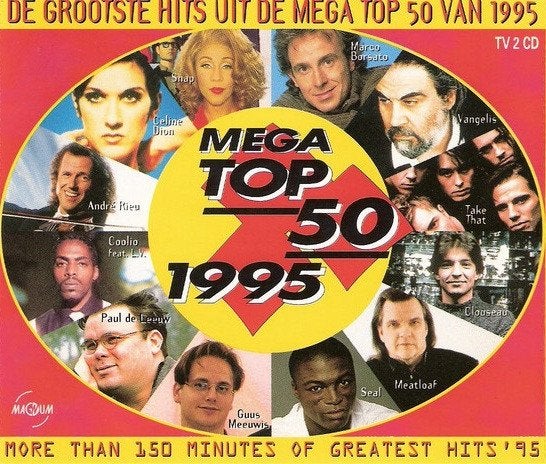 VENTE DE CD DIVERS - Mega Top 50 1995 Cd1+2, CD & DVD, CD | Pop, Envoi