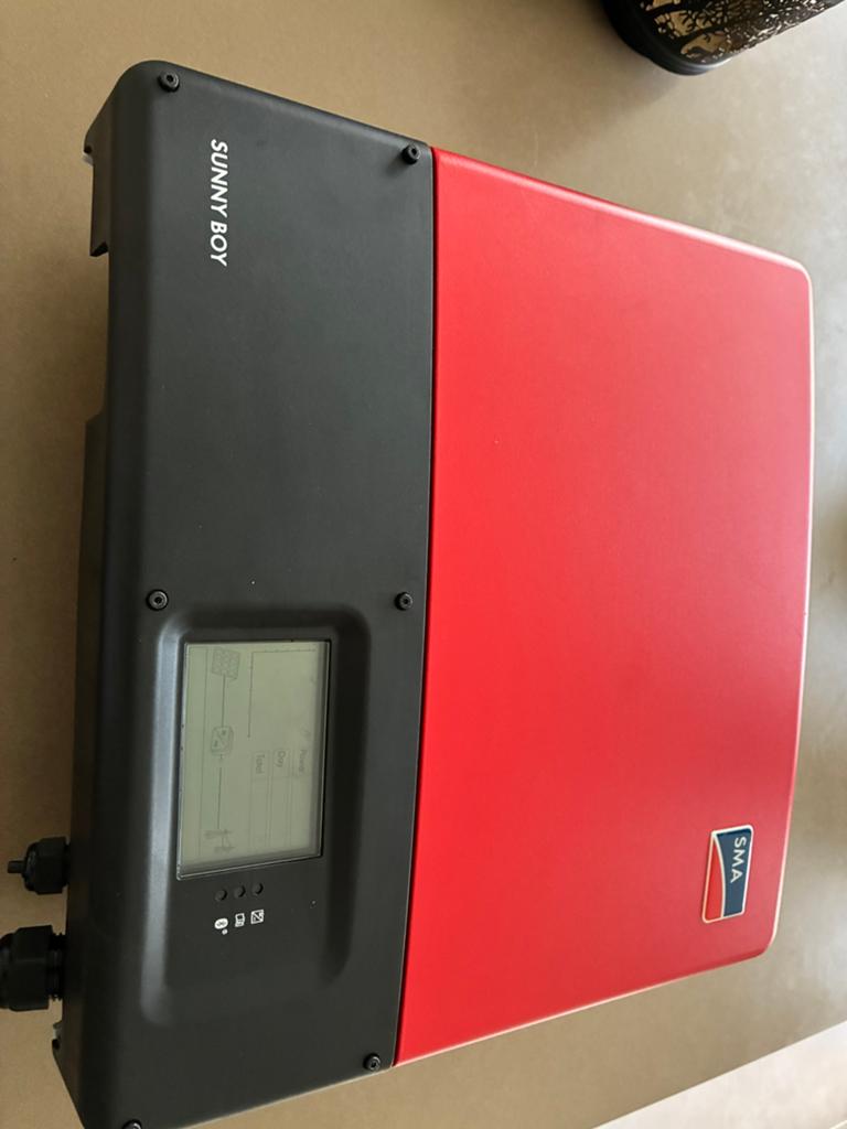 Omvormer SMA Sunny Boy 4000 TL, Ophalen, Gebruikt