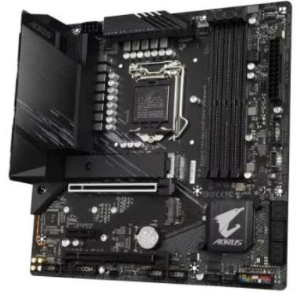 Gigabyte B560M AORUS ELITE Micro ATX met LGA 1200, Ophalen of Verzenden, Gebruikt, DDR4
