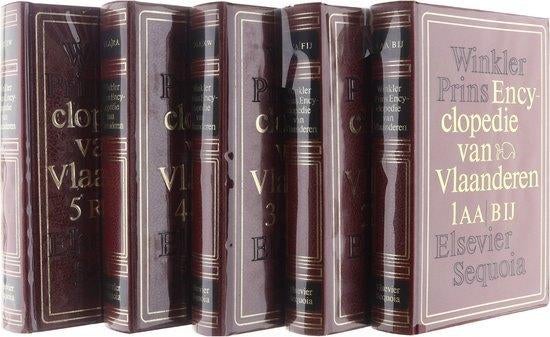 Te Koop Winkler prins encyclopedie vlaanderen cpl., Série complète, René Felix Lissens, Enlèvement ou Envoi, Comme neuf