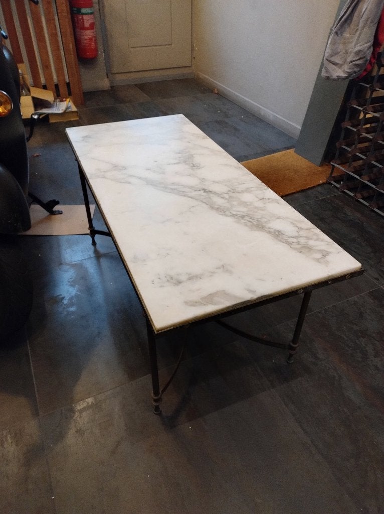 vintage franse salontafel, Ophalen