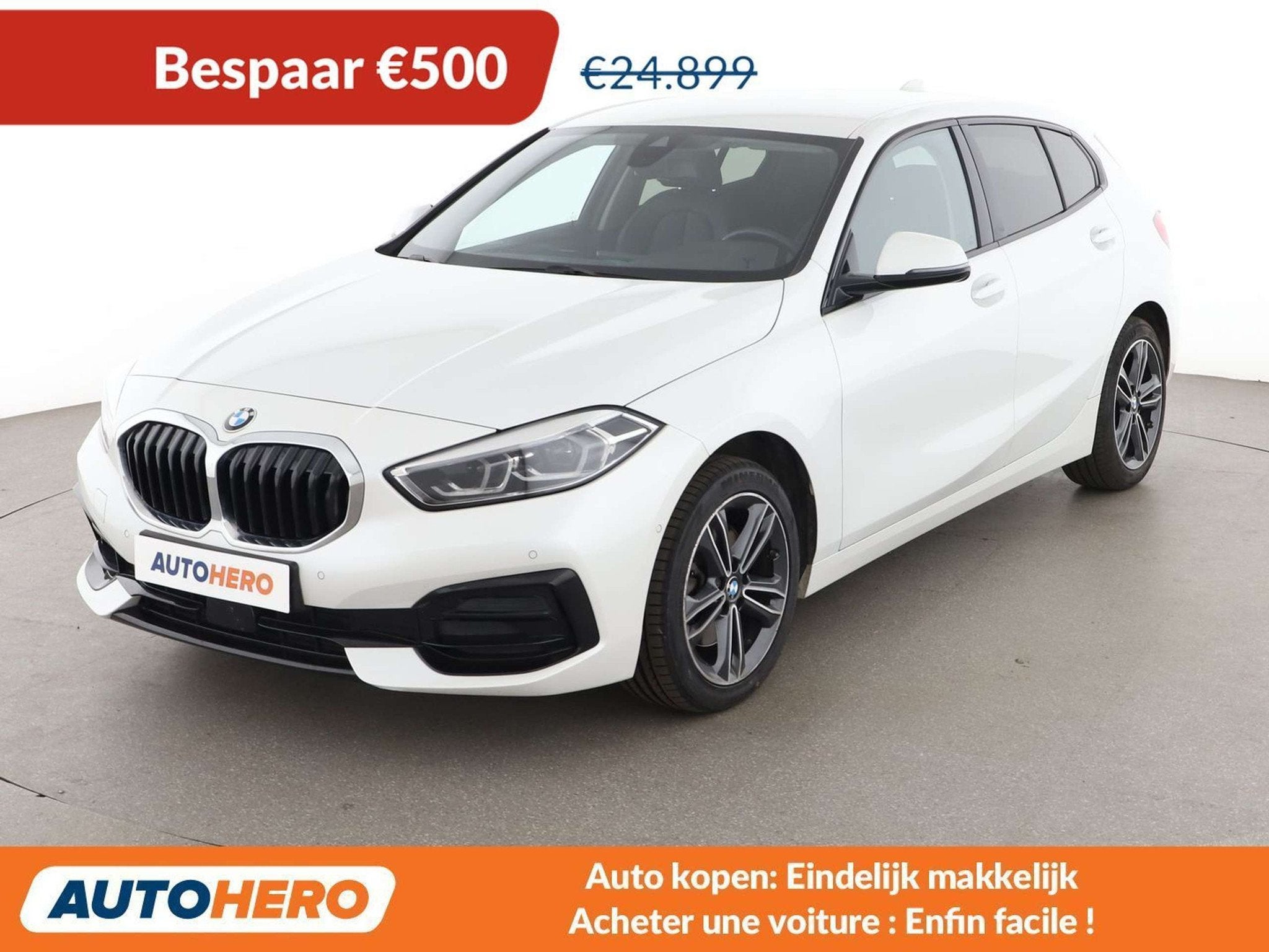 BMW 1 Serie 118 118i Sport Line (automatique), Autos, Achat, Euro 6, 5 portes, Automatique