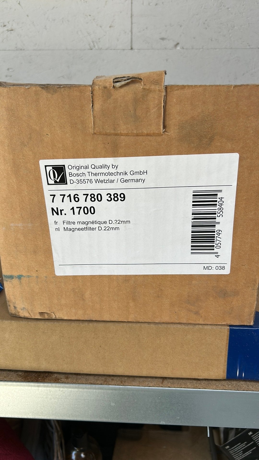 Bosch magneetfilter, Doe-het-zelf en Bouw, Ophalen of Verzenden, Nieuw, Overige typen
