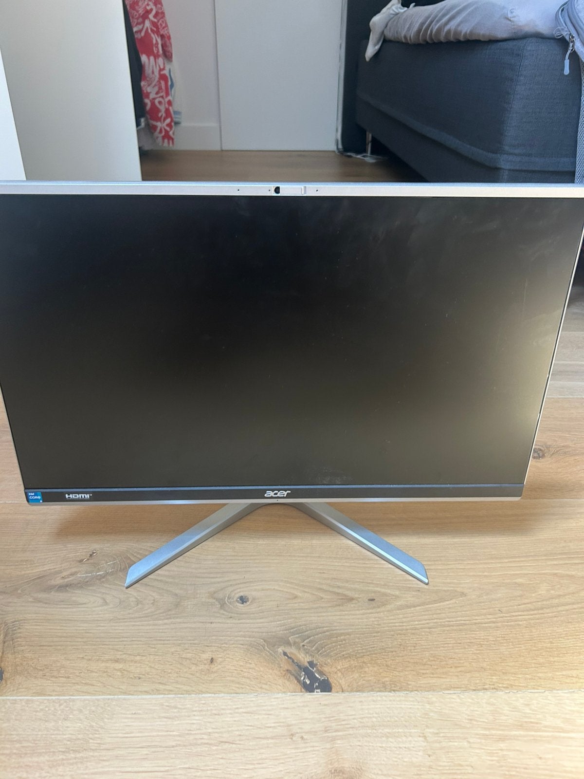 Acer Aspire C24-1650 All-in-One PC 24 inch, Ophalen, Zo goed als nieuw, 8 GB, SSD