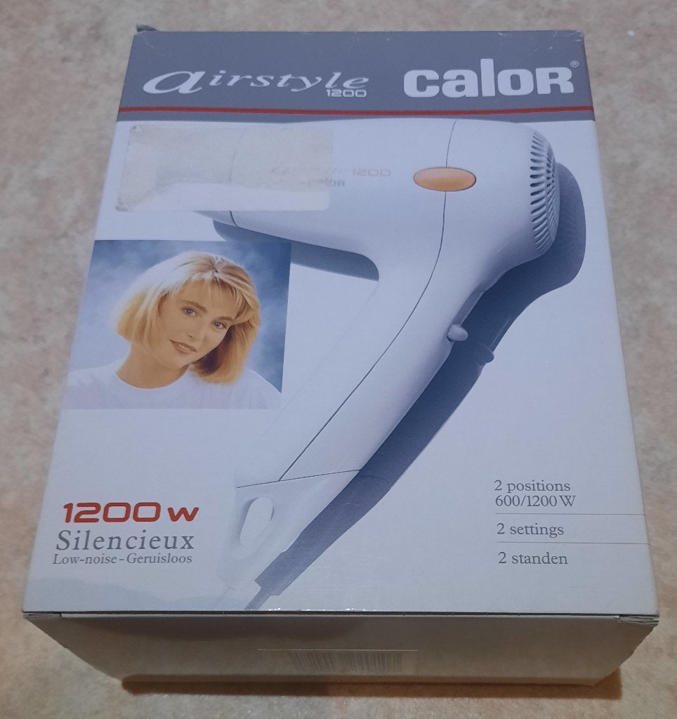 haardroger Calor Airstyle 1200 watt,  2standen, Bijoux, Sacs & Beauté, Enlèvement ou Envoi, Sèche-cheveux